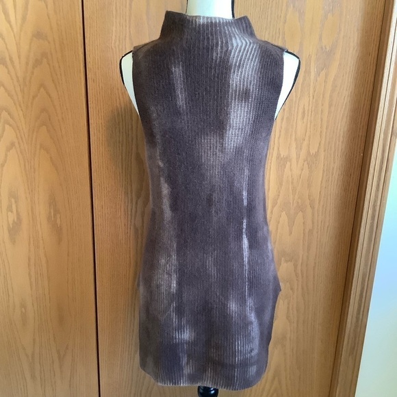 Zoe Couture Cashmere Sleeveless Tunic Dress Sz-S - Picture 2 of 8
